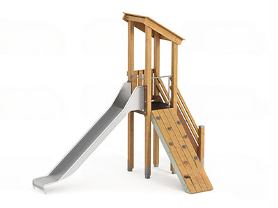 Игровой комплекс Активный двор 3 ЭКО