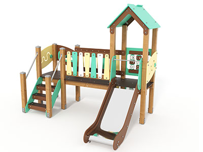 Уличный комплекс Забава и радость 1