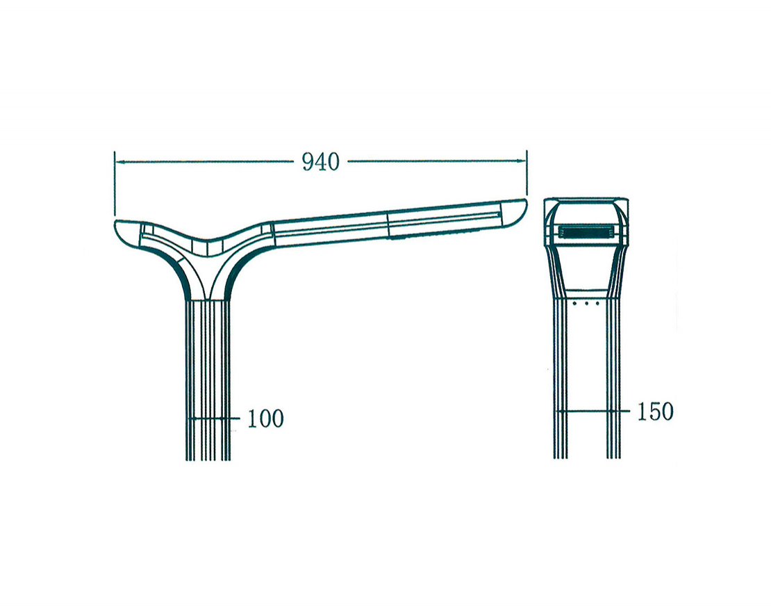 Фонарь уличный Либерти 2025 3 м - вид 3