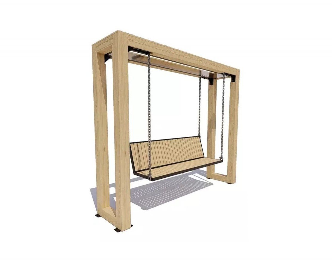 Качели Лаунж, Сосна - вид 4