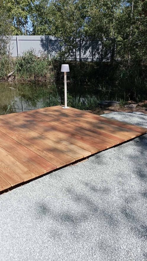 Пирс TORUDA-4 с декоративными светящимися шарами, 1 м2 - вид 2